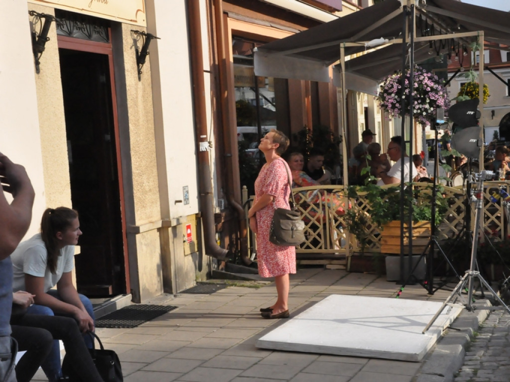 Filmowy Sandomierz. Sobota na planie 