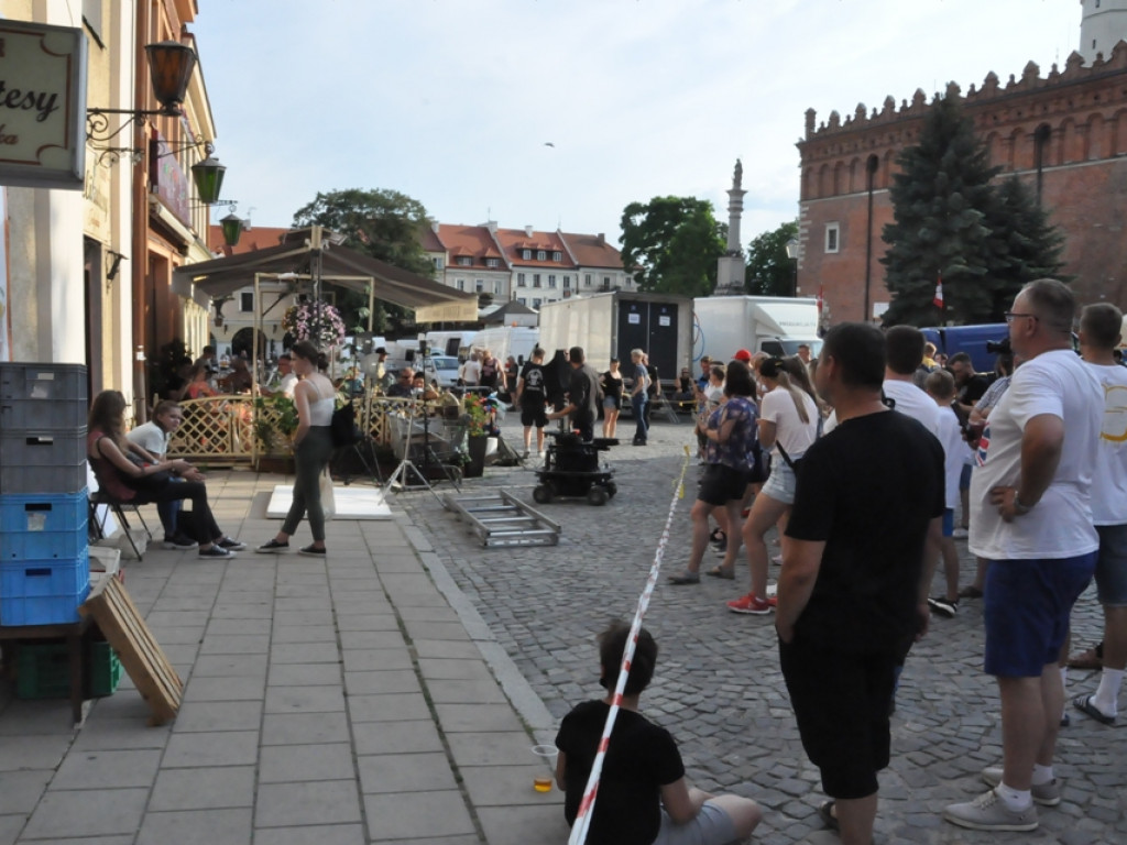 Filmowy Sandomierz. Sobota na planie 