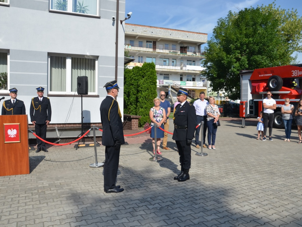 Uroczysta zbiórka i promocja strażaków w PSP Tarnobrzeg [zdjęcia]