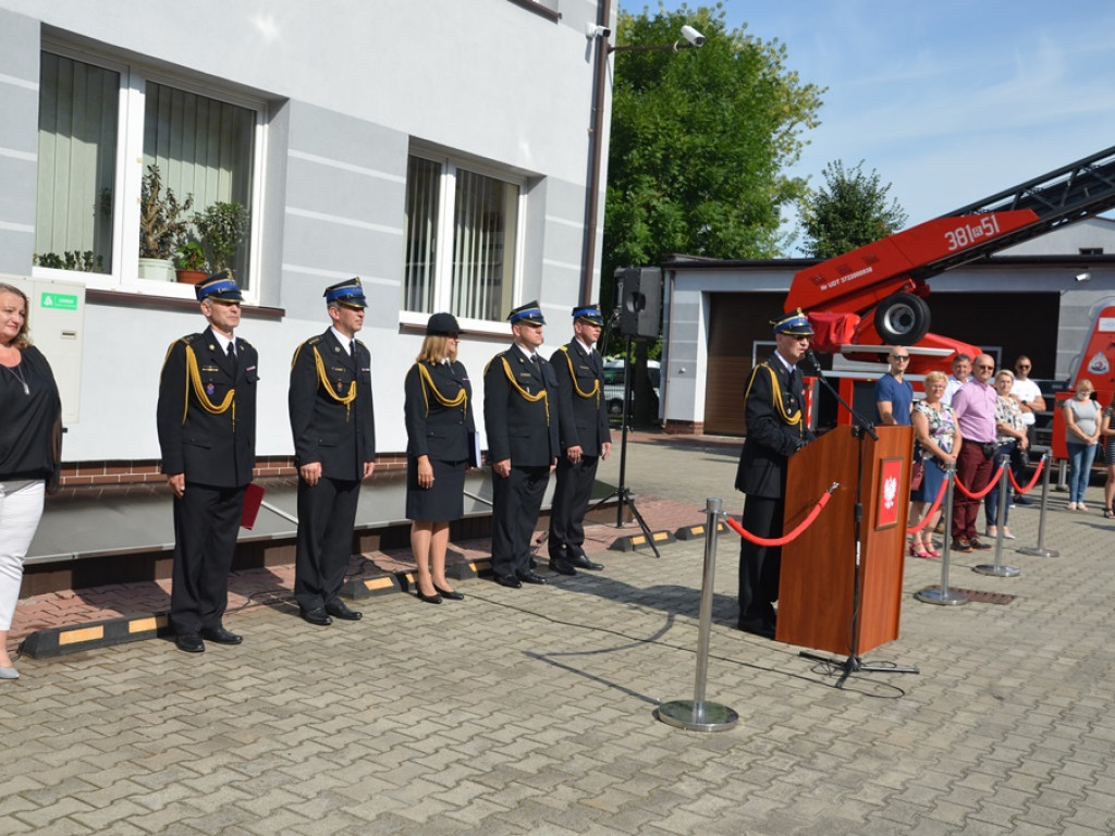 Uroczysta zbiórka i promocja strażaków w PSP Tarnobrzeg [zdjęcia]