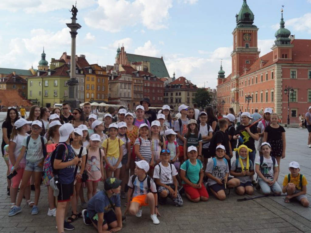 Racławicki zespół na warsztatach w siedzibie 