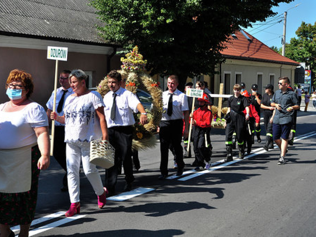 Mieszkańcy gminy Zawichost dziękowali za plony [zdjęcia]