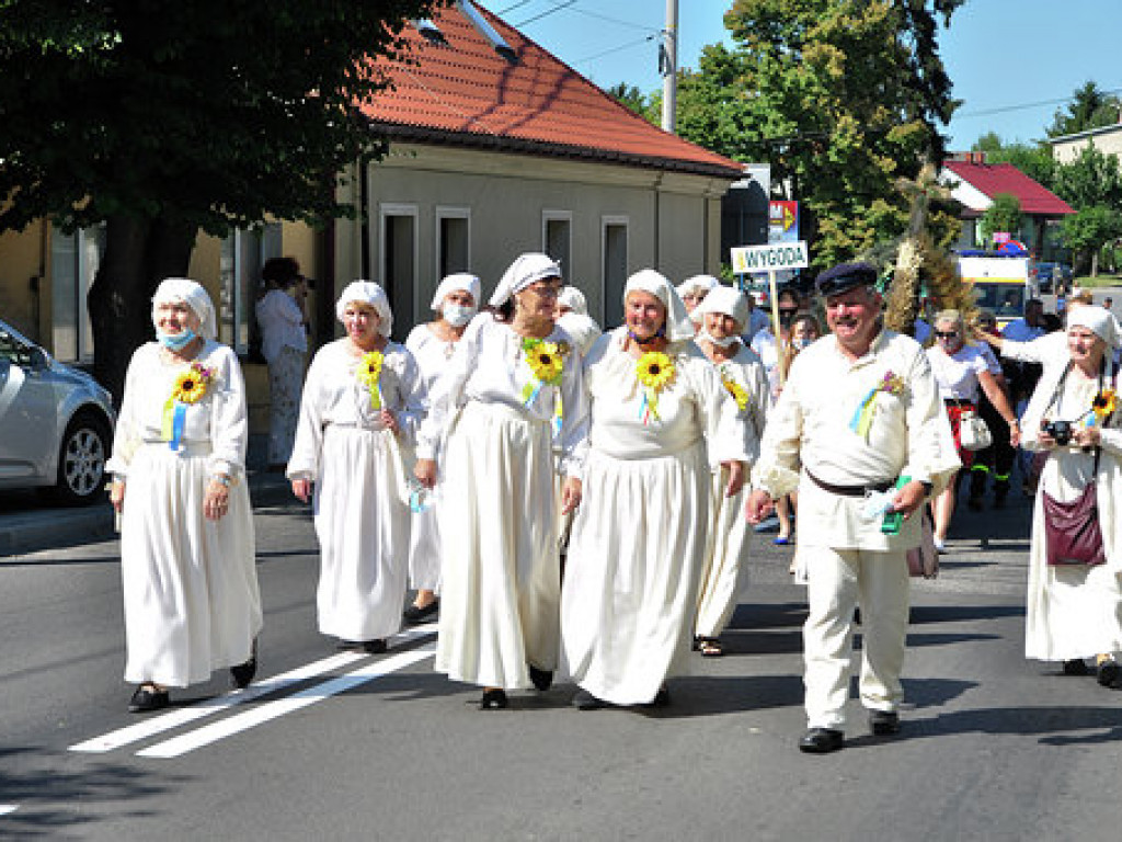 Mieszkańcy gminy Zawichost dziękowali za plony [zdjęcia]