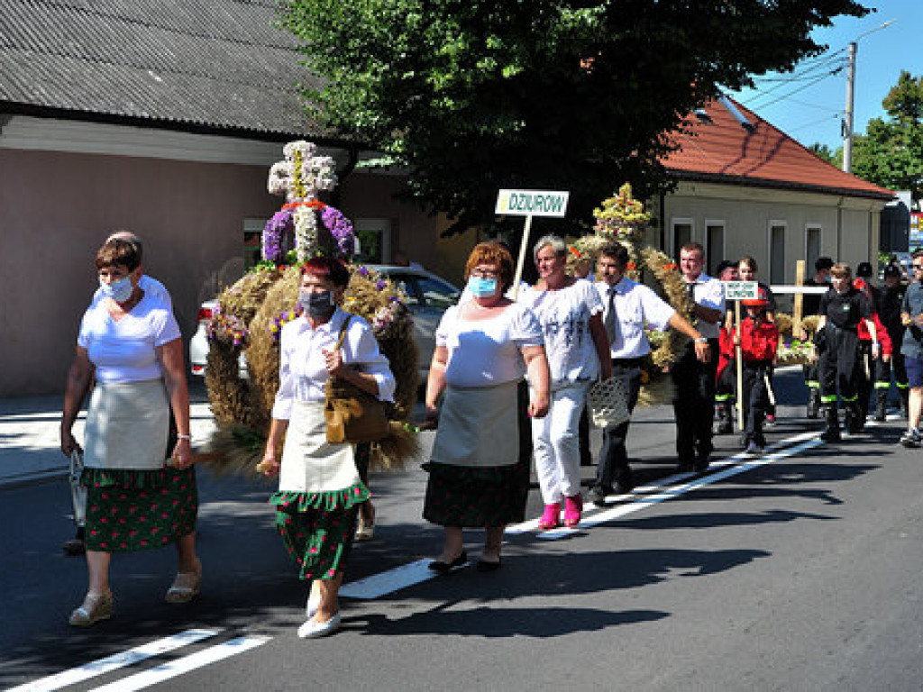 Mieszkańcy gminy Zawichost dziękowali za plony [zdjęcia]