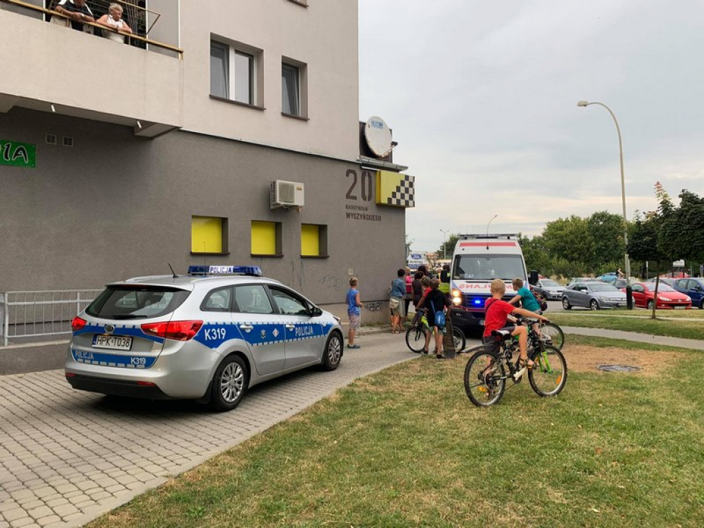 Potrącenie dziecka w centrum Tarnobrzega [zdjęcia]