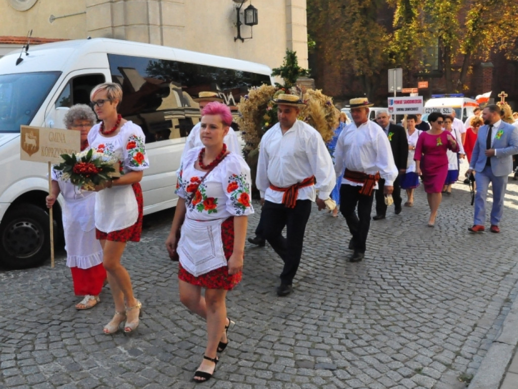 Rolnicy z powiatu sandomierskiego świętowali dożynki [zdjęcia]