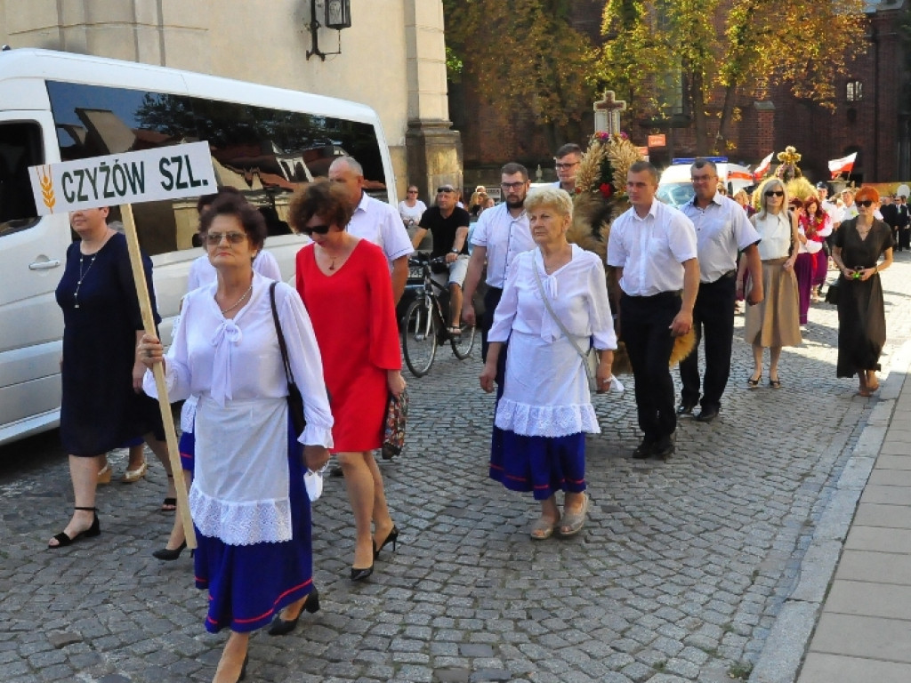 Rolnicy z powiatu sandomierskiego świętowali dożynki [zdjęcia]