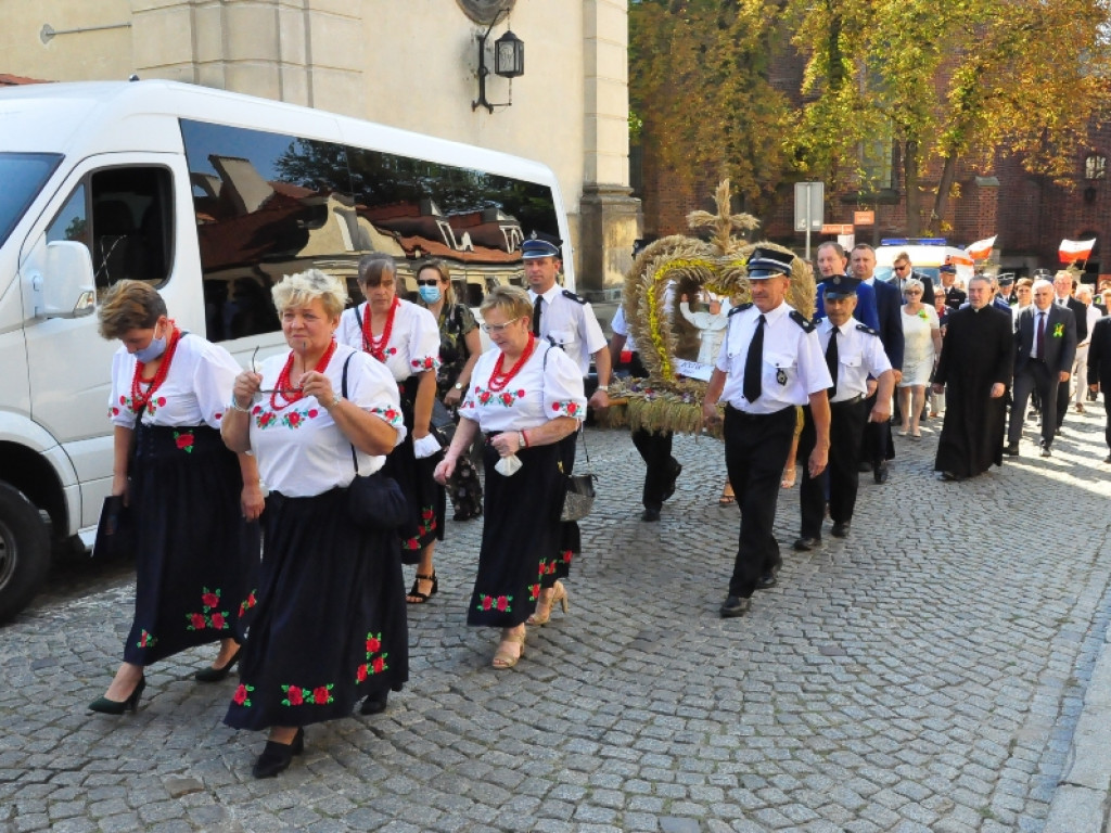 Rolnicy z powiatu sandomierskiego świętowali dożynki [zdjęcia]