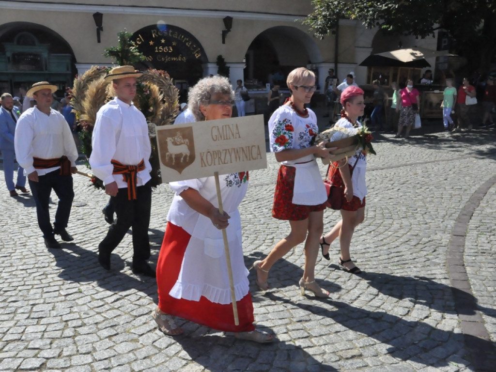 Rolnicy z powiatu sandomierskiego świętowali dożynki [zdjęcia]