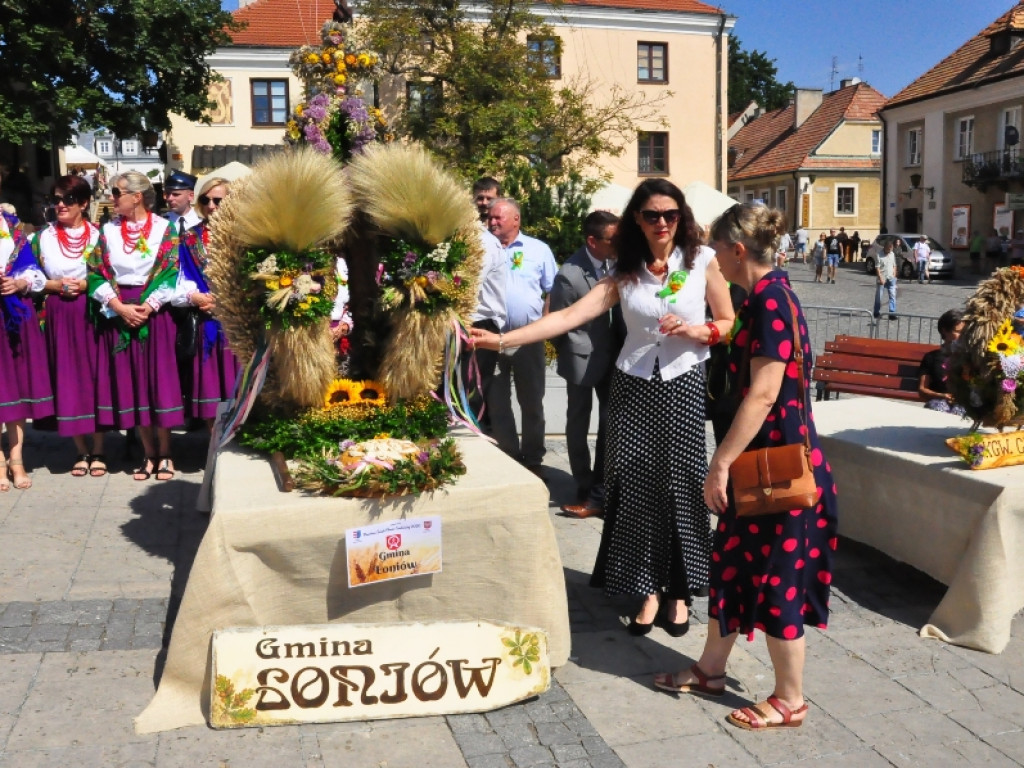 Rolnicy z powiatu sandomierskiego świętowali dożynki [zdjęcia]