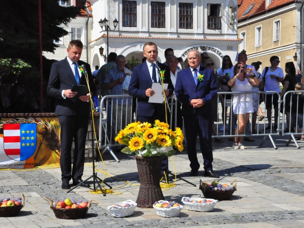 Rolnicy z powiatu sandomierskiego świętowali dożynki [zdjęcia]