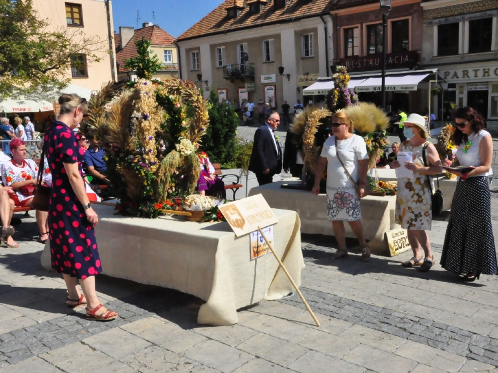 Rolnicy z powiatu sandomierskiego świętowali dożynki [zdjęcia]