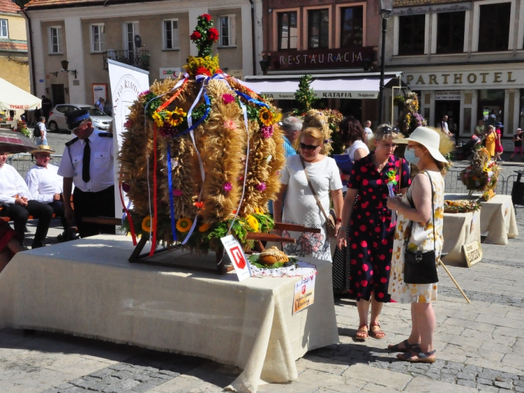 Rolnicy z powiatu sandomierskiego świętowali dożynki [zdjęcia]