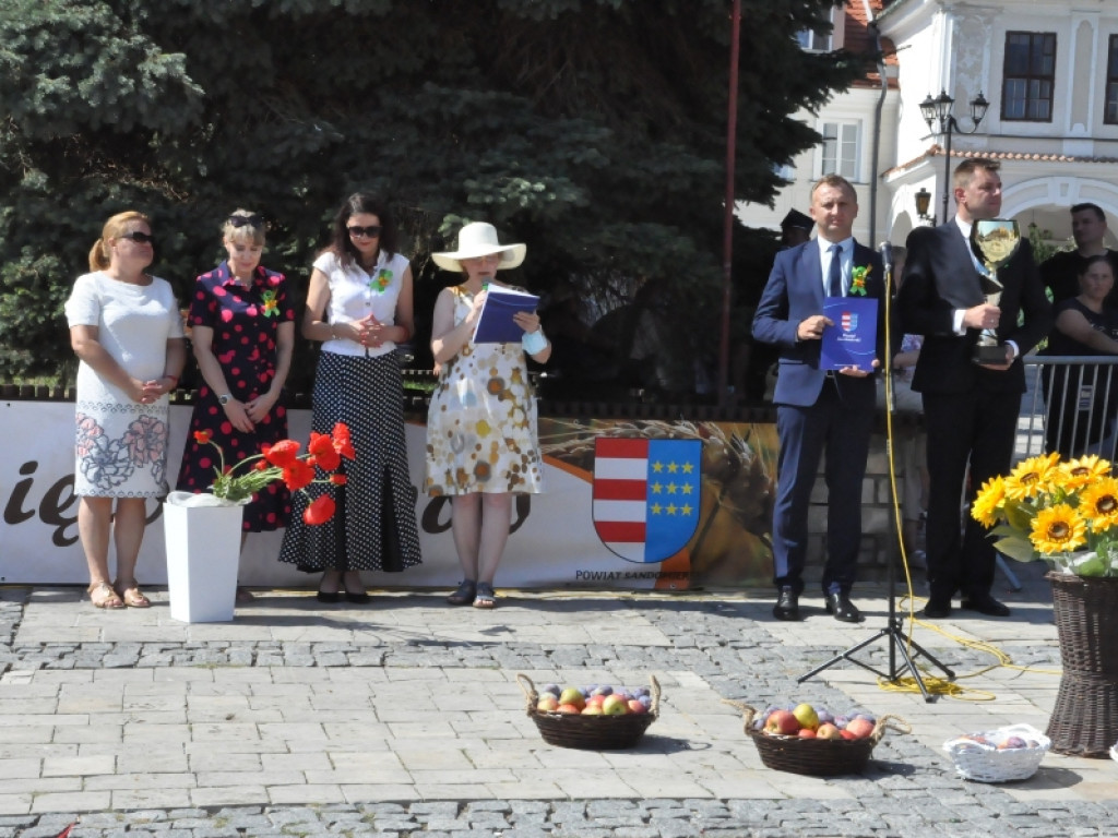 Rolnicy z powiatu sandomierskiego świętowali dożynki [zdjęcia]