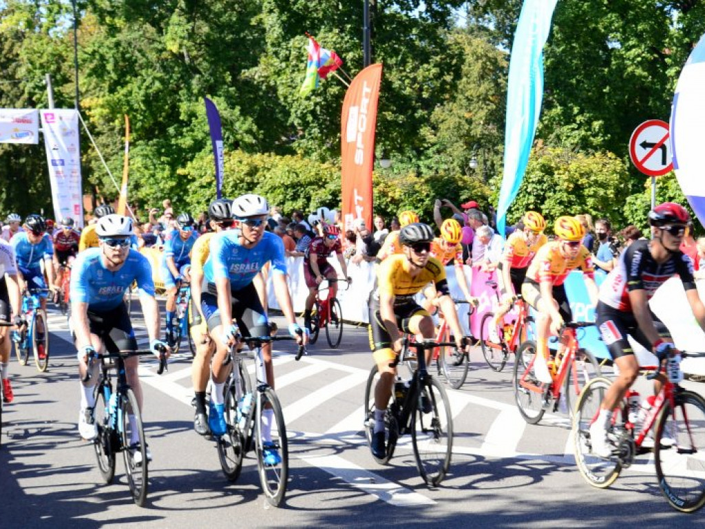 Start wyścigu kolarskiego z Niska [zdjęcia]