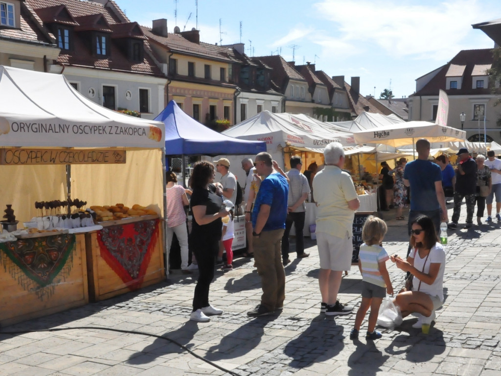 Czekolady z oscypkiem, pralinki o smaku wędzonki, samochody z czekolady... Rozmaitość smaków i kształtów na słodkim festiwalu w Sandomierzu  [zdjęcia]