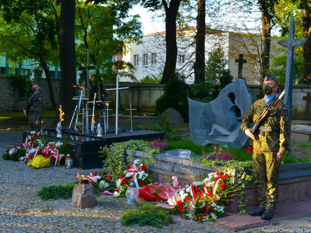 Sandomierzanie upamiętnili 81. rocznicę agresji sowieckiej na Polskę [zdjęcia]