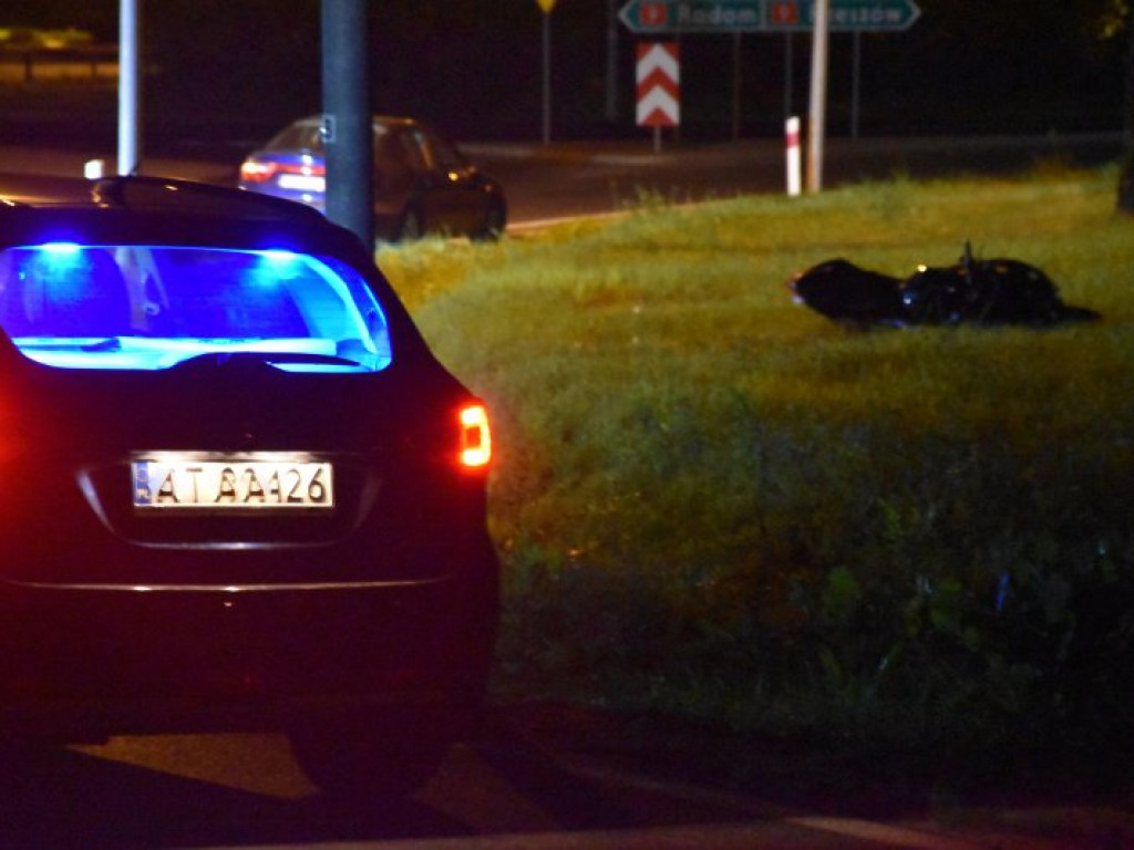 Groźne zderzenie motocykla i samochodu w Nagnajowie! [zdjęcia]