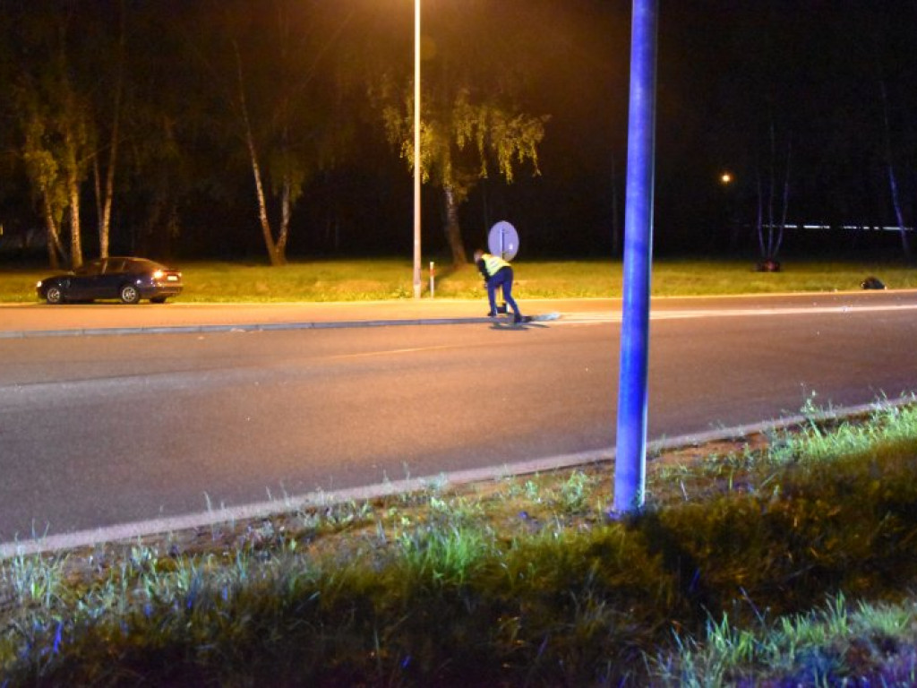Groźne zderzenie motocykla i samochodu w Nagnajowie! [zdjęcia]