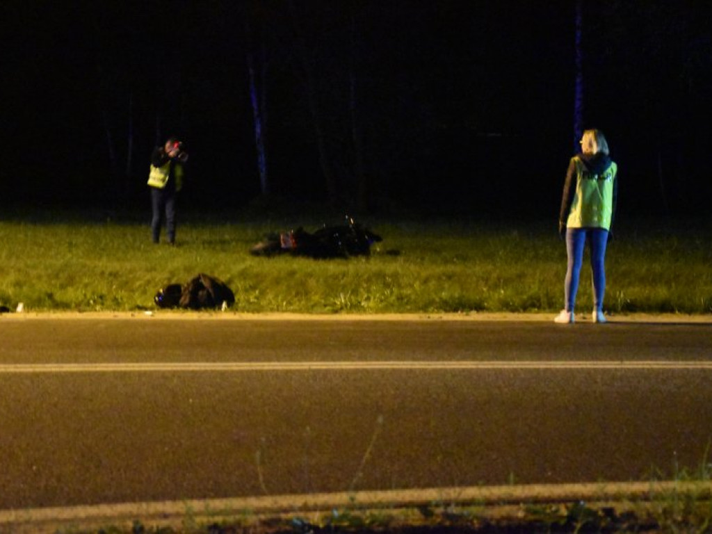 Groźne zderzenie motocykla i samochodu w Nagnajowie! [zdjęcia]