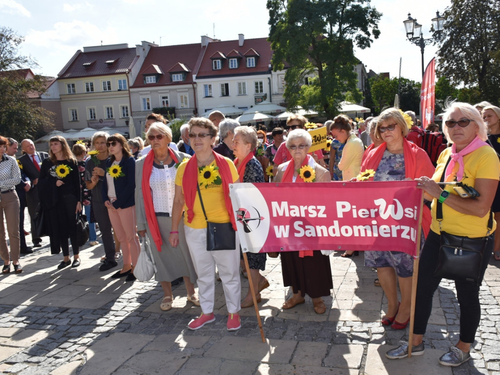 Amazonki propagowały profilaktykę. Marsz Pier[w]si przeszedł przez sandomierską starówkę [zdjęcia]