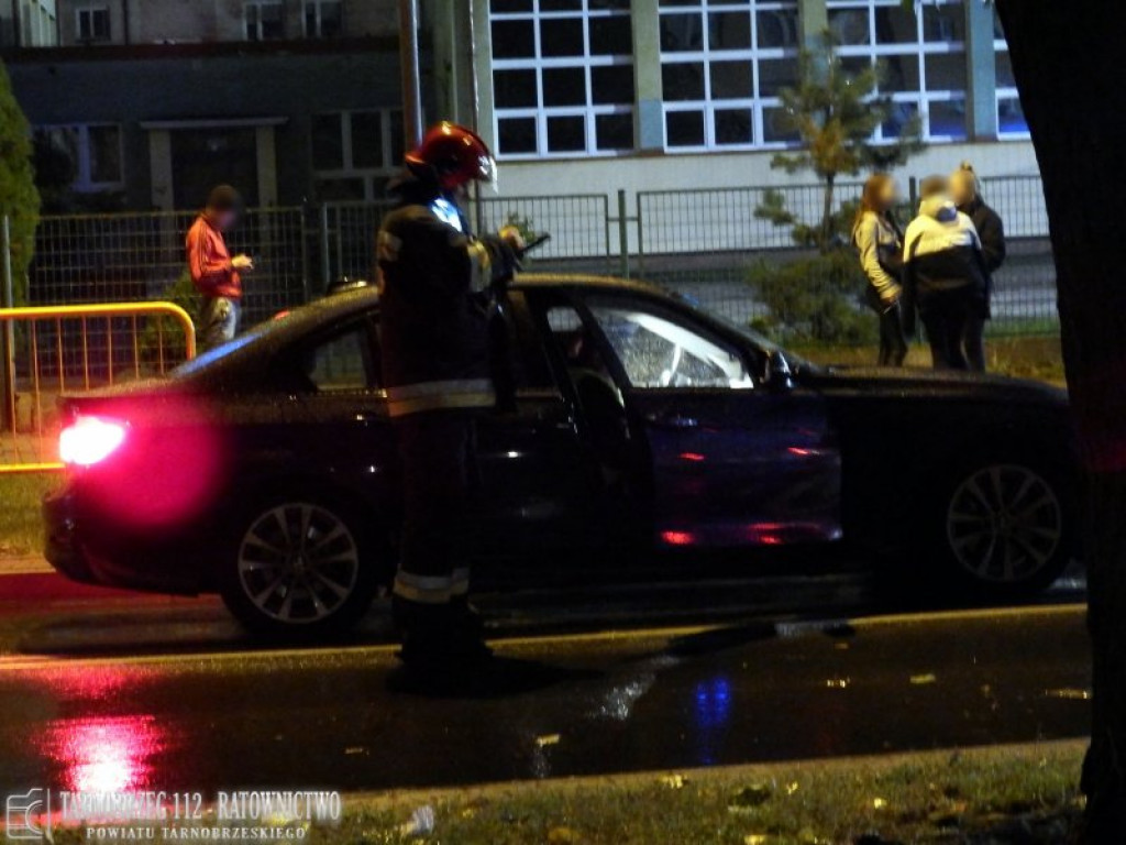 Tarnobrzeg. Zderzenie samochodów BMW i Pogotowia Energetycznego