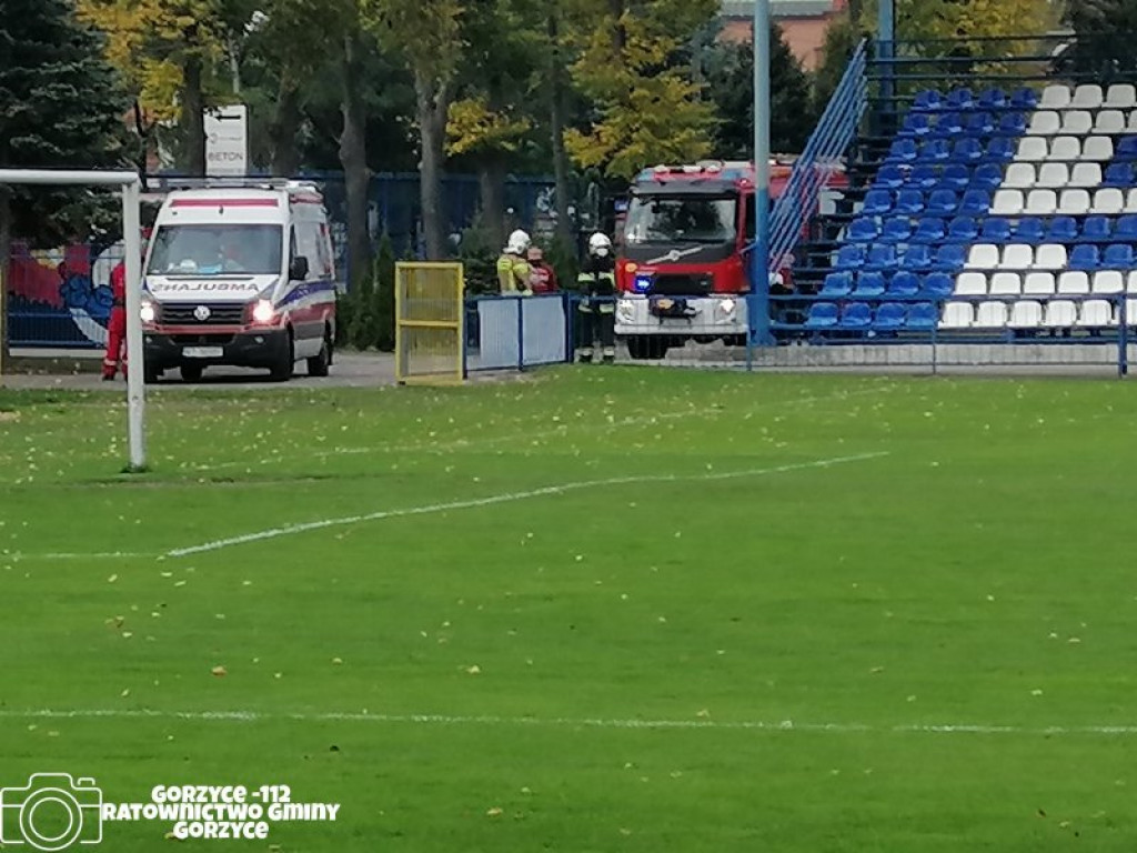 Lądowanie śmigłowca ratunkowego w Gorzycach [wideo][zdjęcia]