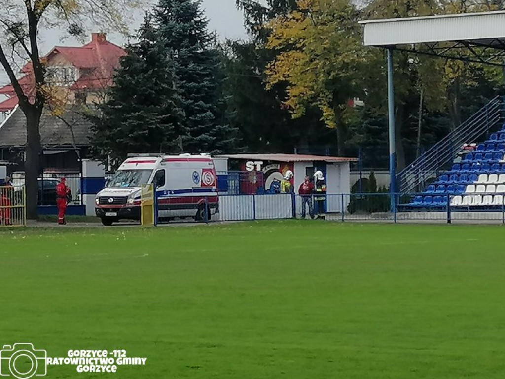 Lądowanie śmigłowca ratunkowego w Gorzycach [wideo][zdjęcia]