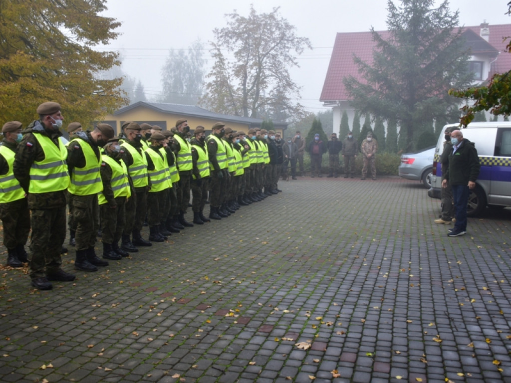Szukają dzików. Te żywe przepędzają z Sandomierza [zdjęcia]