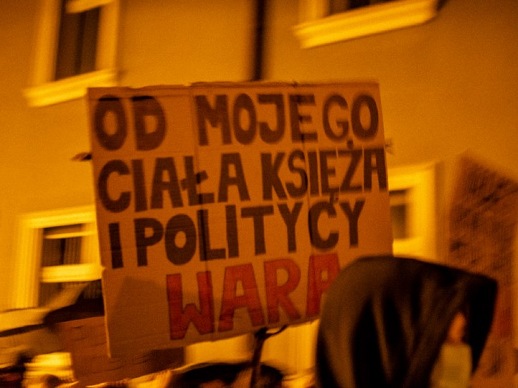 Tarnobrzeg. Protest przeciwko przepisom antyaborcyjnym [wideo][zdjęcia]