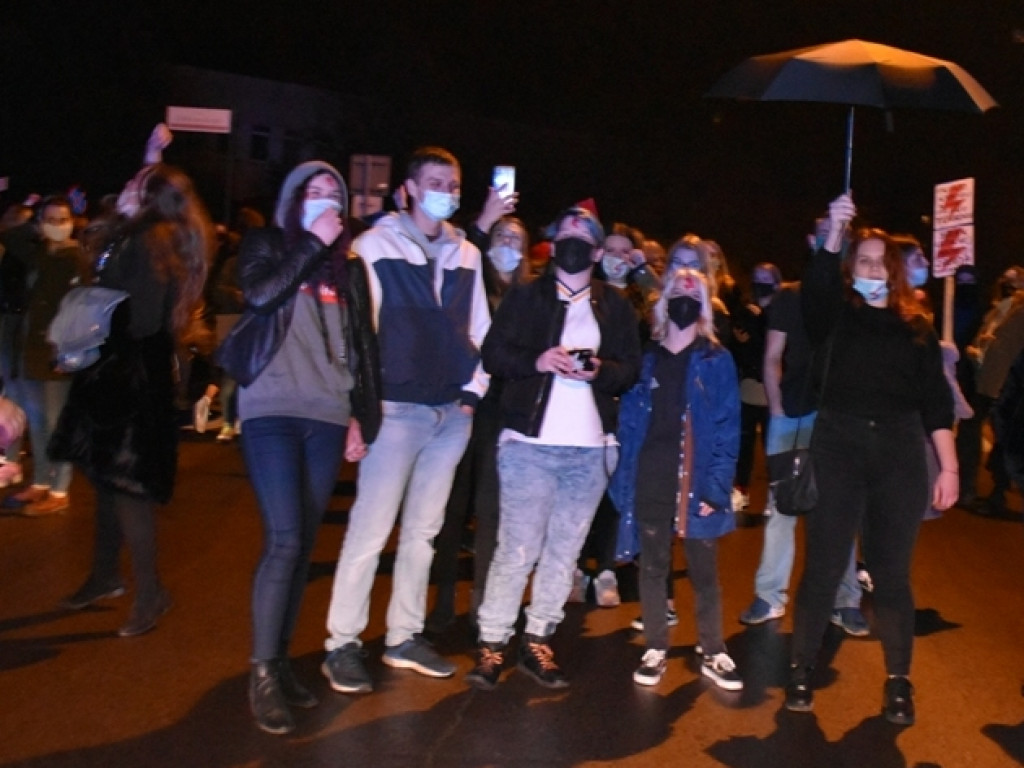 Sandomierzanie protestowali [wideo][zdjęcia]