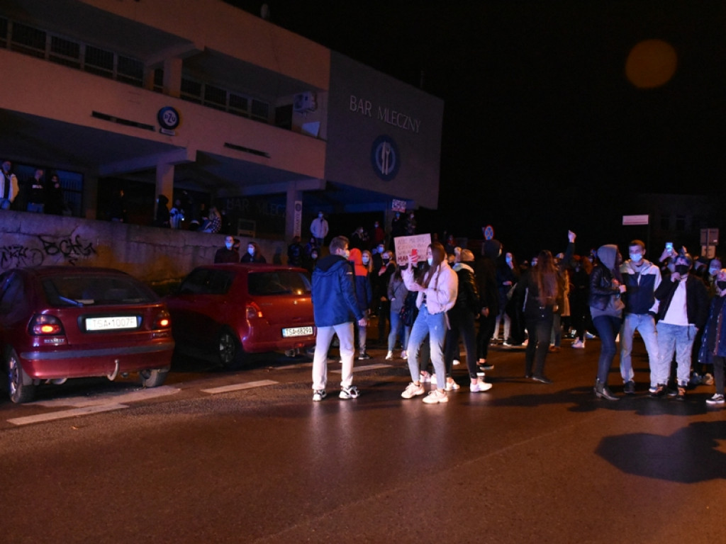 Sandomierzanie protestowali [wideo][zdjęcia]
