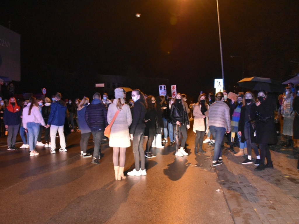 Sandomierzanie protestowali [wideo][zdjęcia]