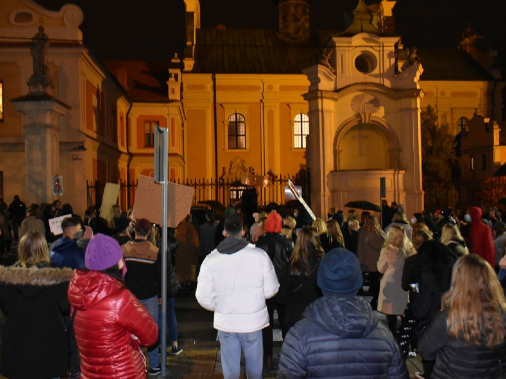 Sandomierzanie protestowali [wideo][zdjęcia]