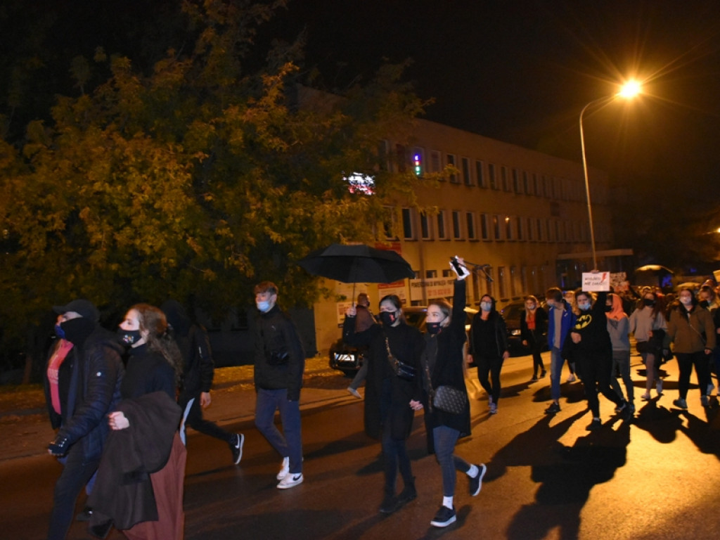 Sandomierzanie protestowali [wideo][zdjęcia]