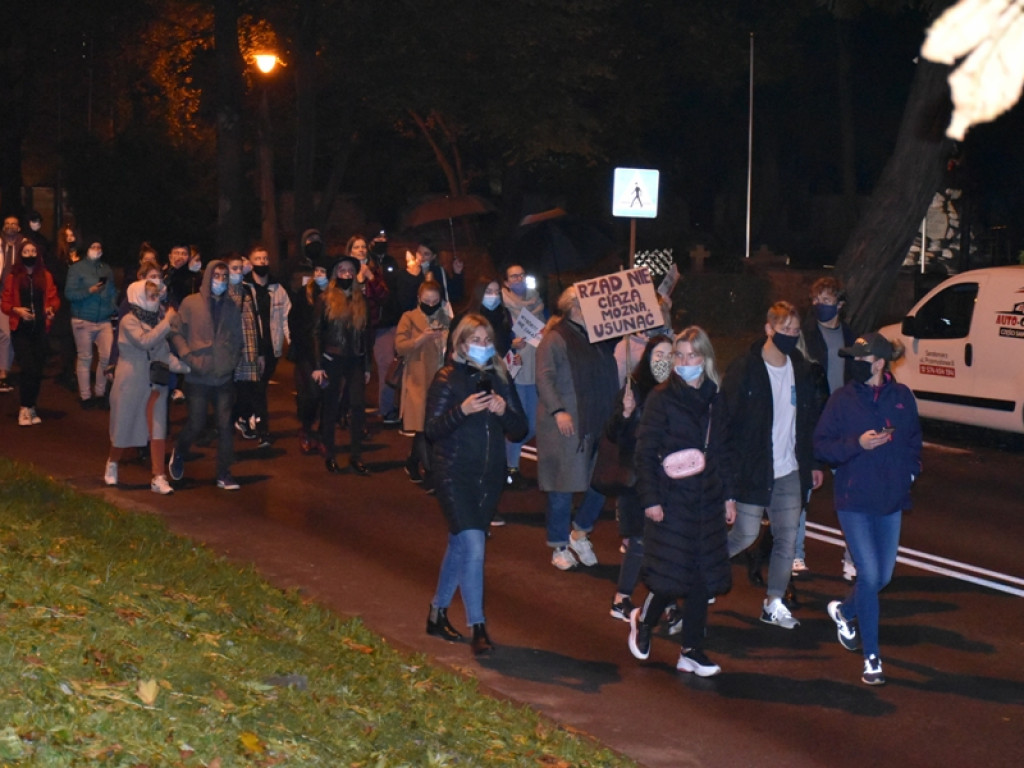 Sandomierzanie protestowali [wideo][zdjęcia]