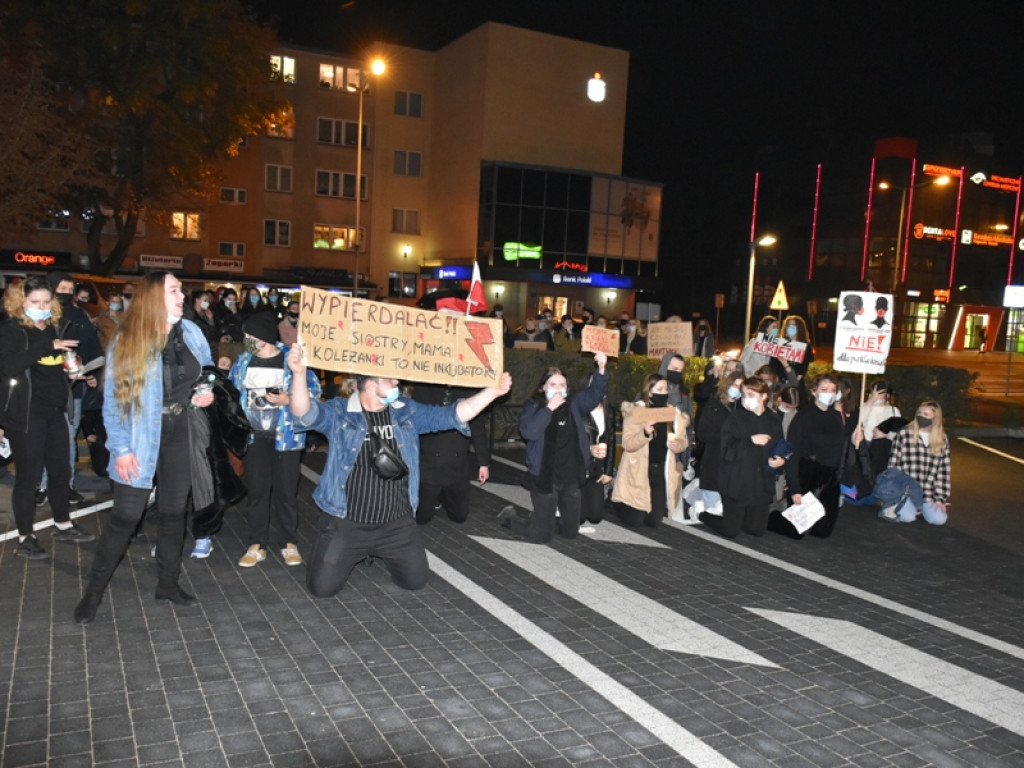 Sandomierzanie protestowali [wideo][zdjęcia]