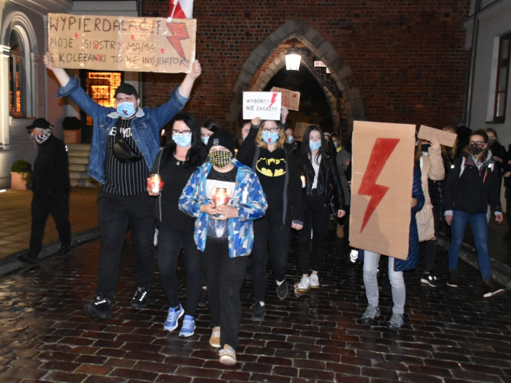 Sandomierzanie protestowali [wideo][zdjęcia]