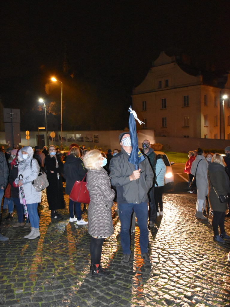 Sandomierzanie protestowali [wideo][zdjęcia]