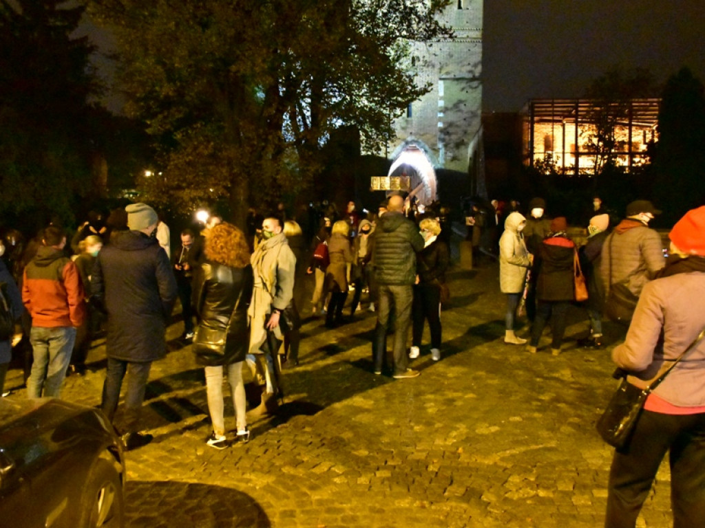 Sandomierzanie protestowali [wideo][zdjęcia]