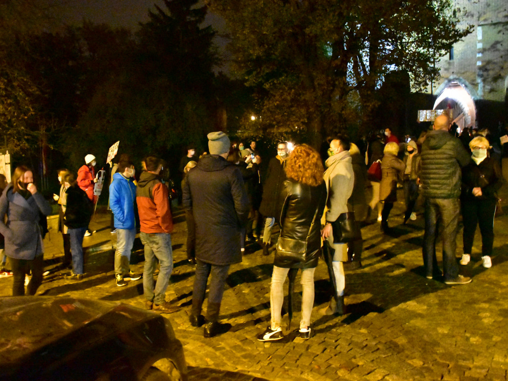 Sandomierzanie protestowali [wideo][zdjęcia]