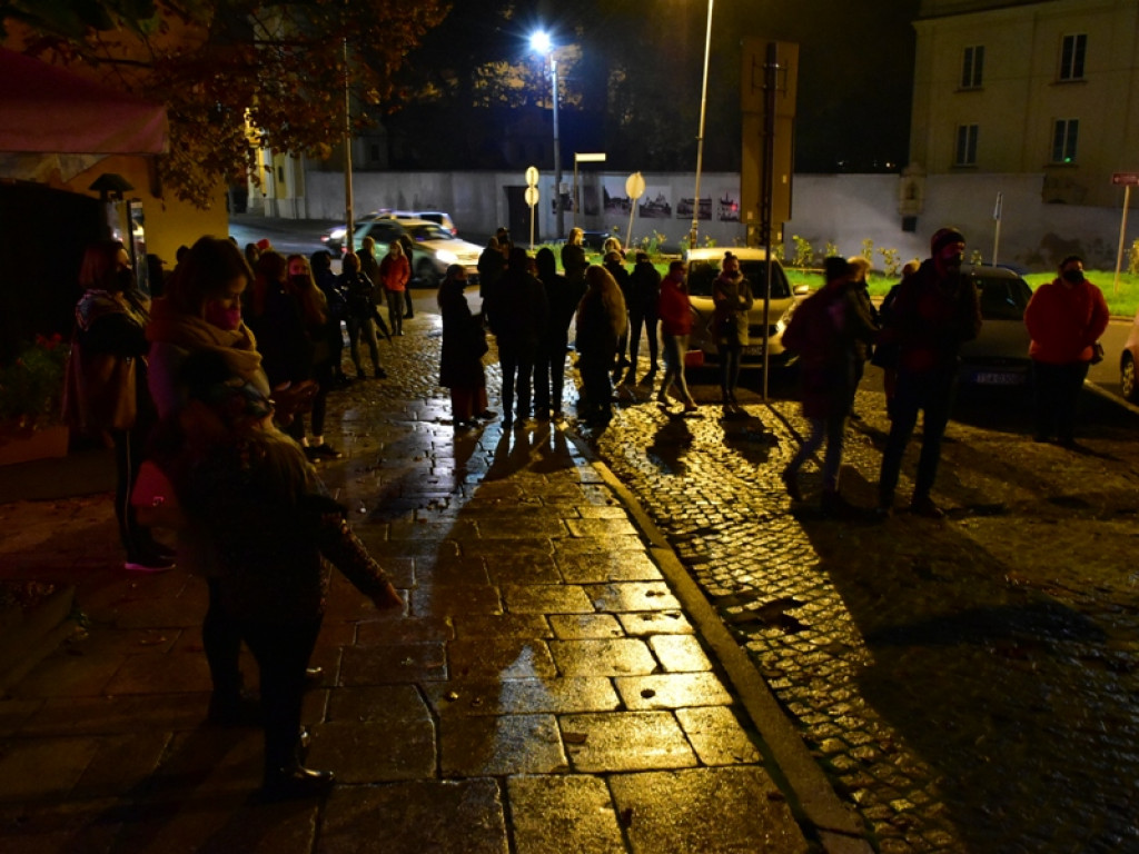 Sandomierzanie protestowali [wideo][zdjęcia]