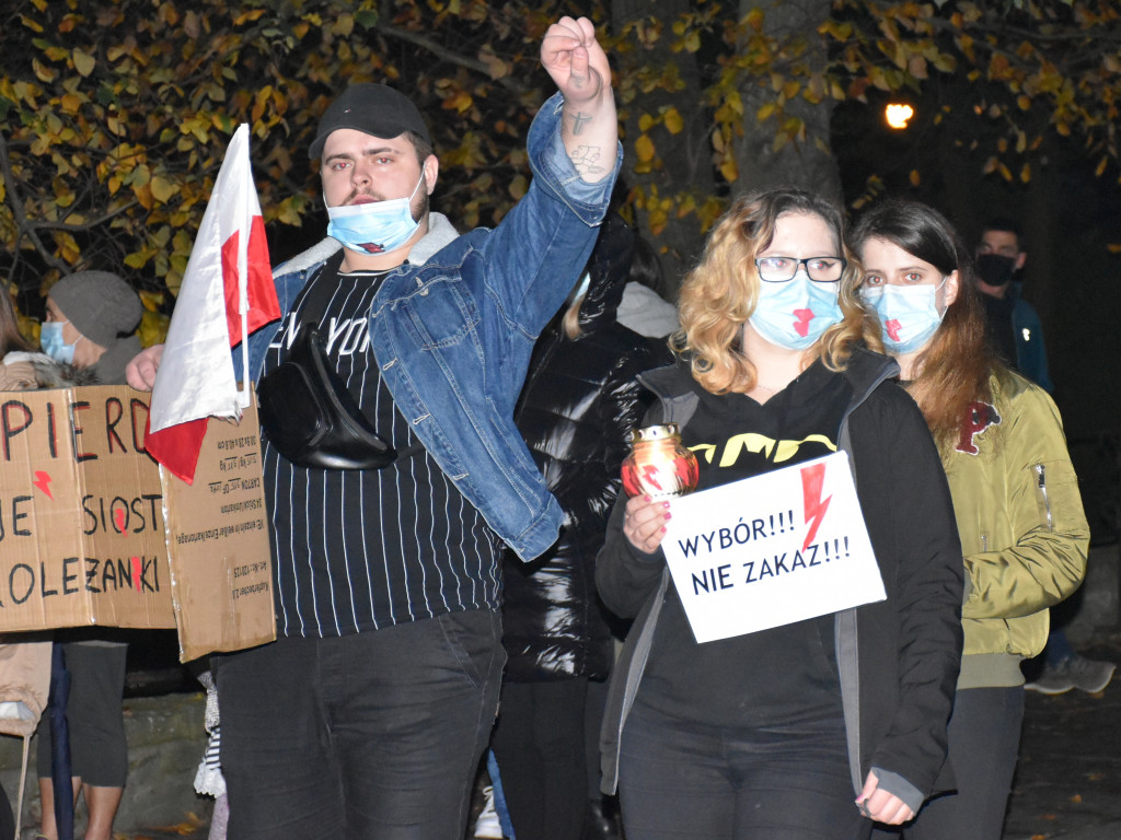 Sandomierzanie protestowali [wideo][zdjęcia]