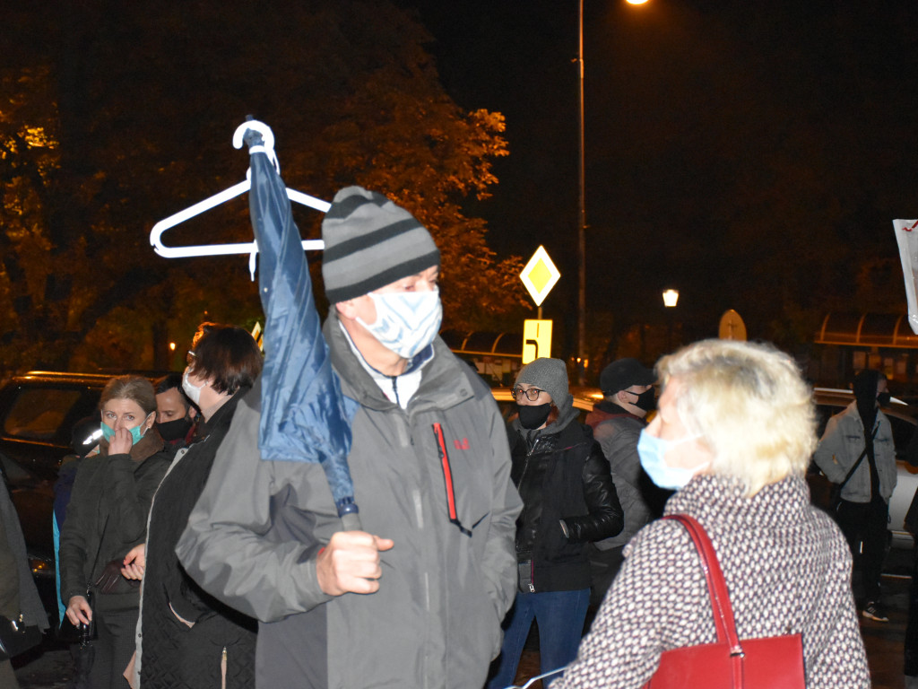 Sandomierzanie protestowali [wideo][zdjęcia]