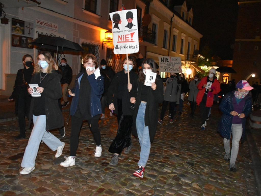 Sandomierzanie protestowali [wideo][zdjęcia]