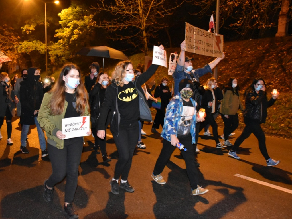 Sandomierzanie protestowali [wideo][zdjęcia]