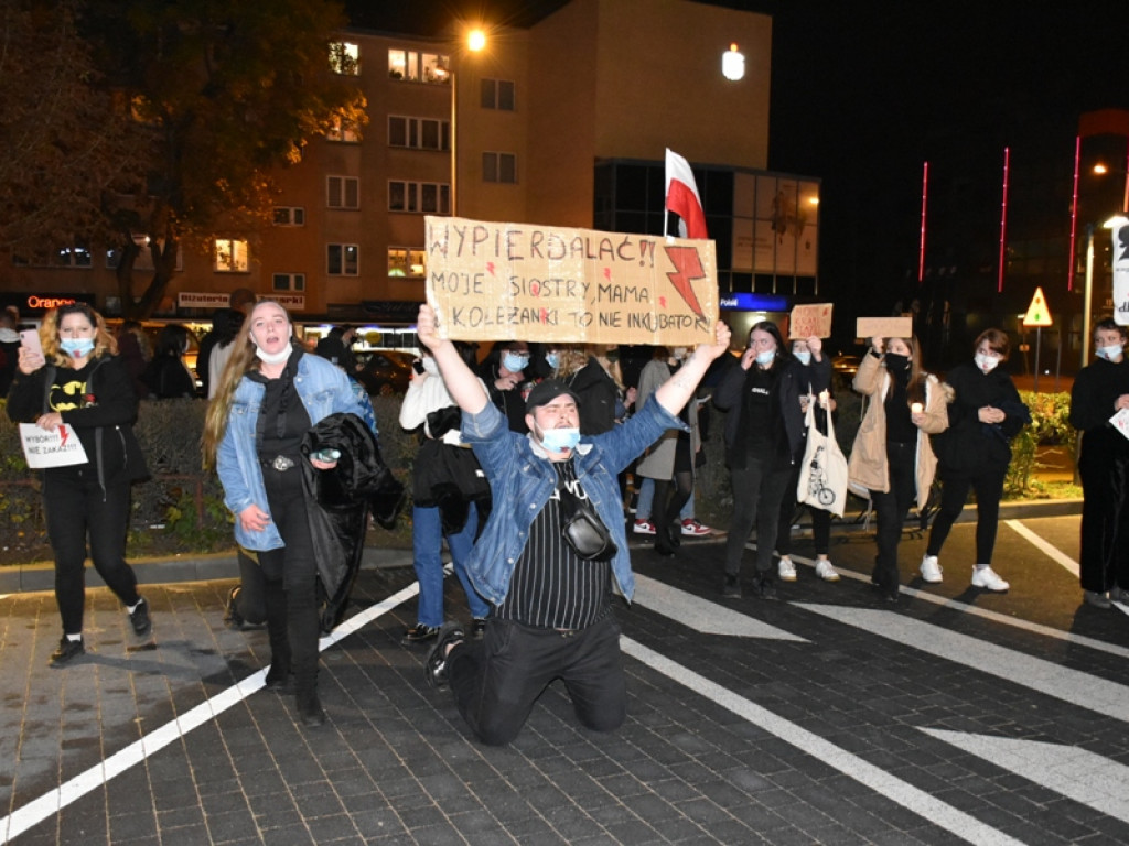 Sandomierzanie protestowali [wideo][zdjęcia]