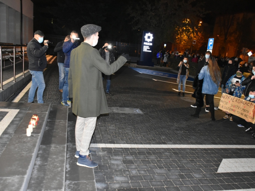 Sandomierzanie protestowali [wideo][zdjęcia]