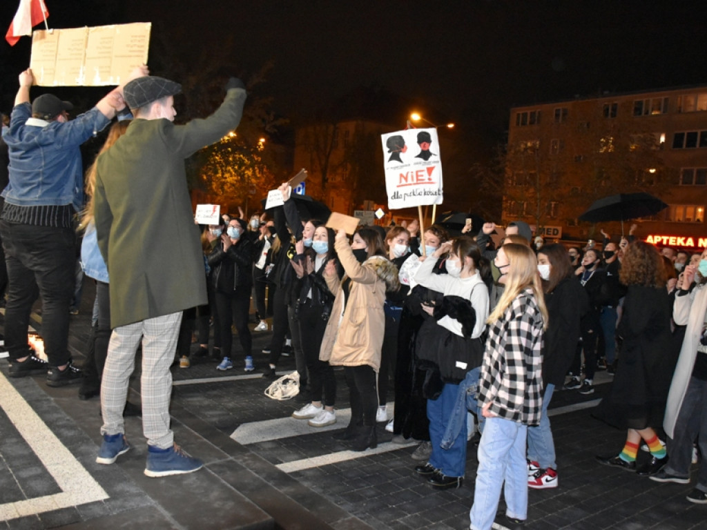 Sandomierzanie protestowali [wideo][zdjęcia]