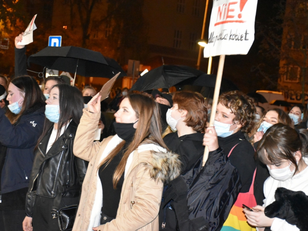 Sandomierzanie protestowali [wideo][zdjęcia]